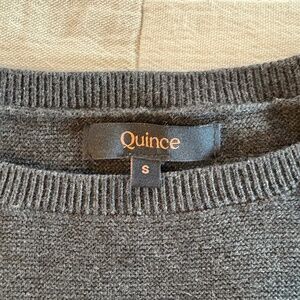 Quince Cashmere Tee Shirt Sweater
